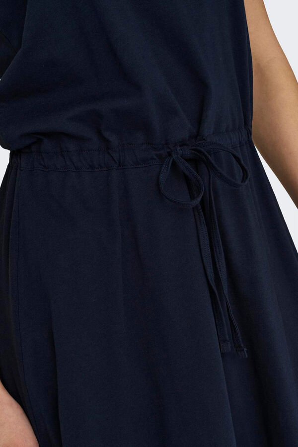 Only Vestido corto tirantes azul