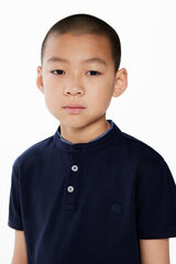 Springfield Kids Polo cuello mao ni&ntilde;o azul