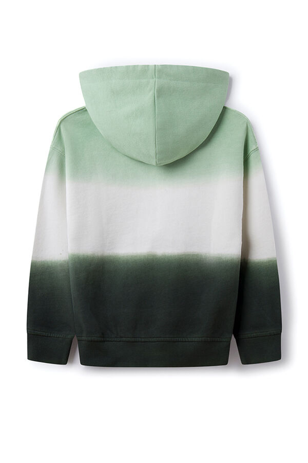 Springfield Kids Sudadera dip dye ni&ntilde;o verde