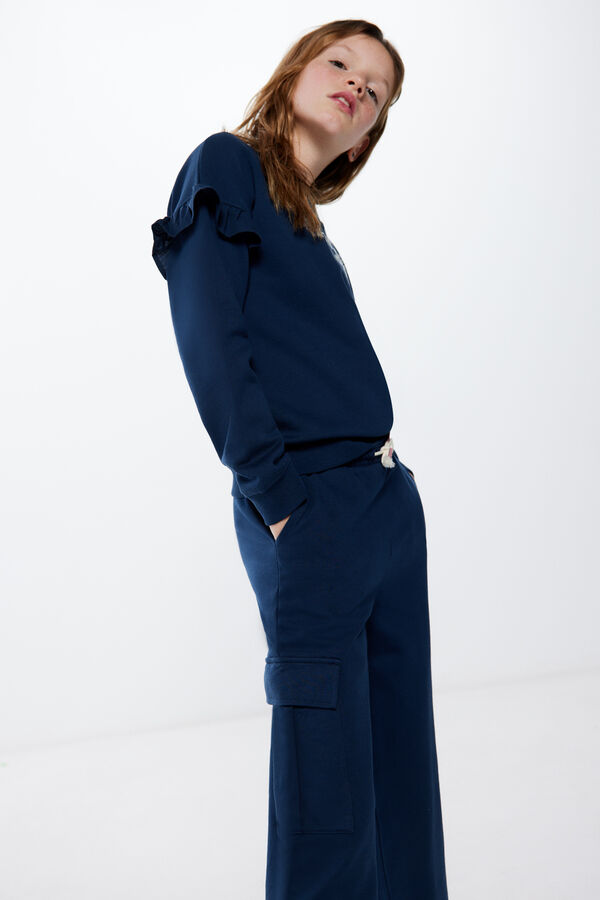 Springfield Kids Pantal&oacute;n cargo ni&ntilde;a azul