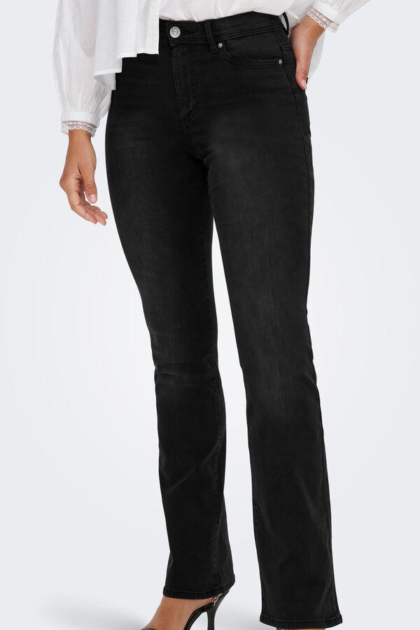 Only Jeans Straight negro