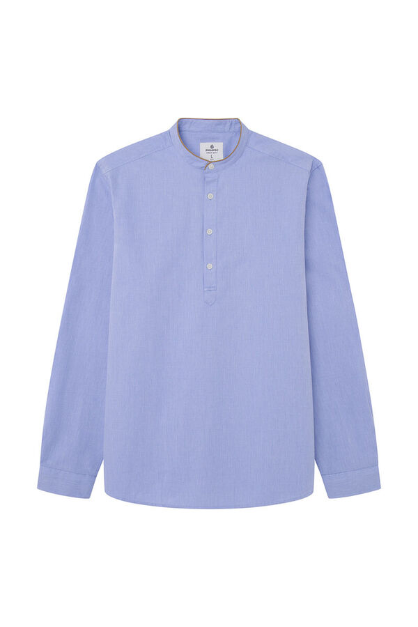 Springfield Camisa polo mao estrutura azul