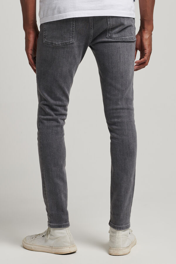 Springfield Jeans Skinny Vintage gris medio
