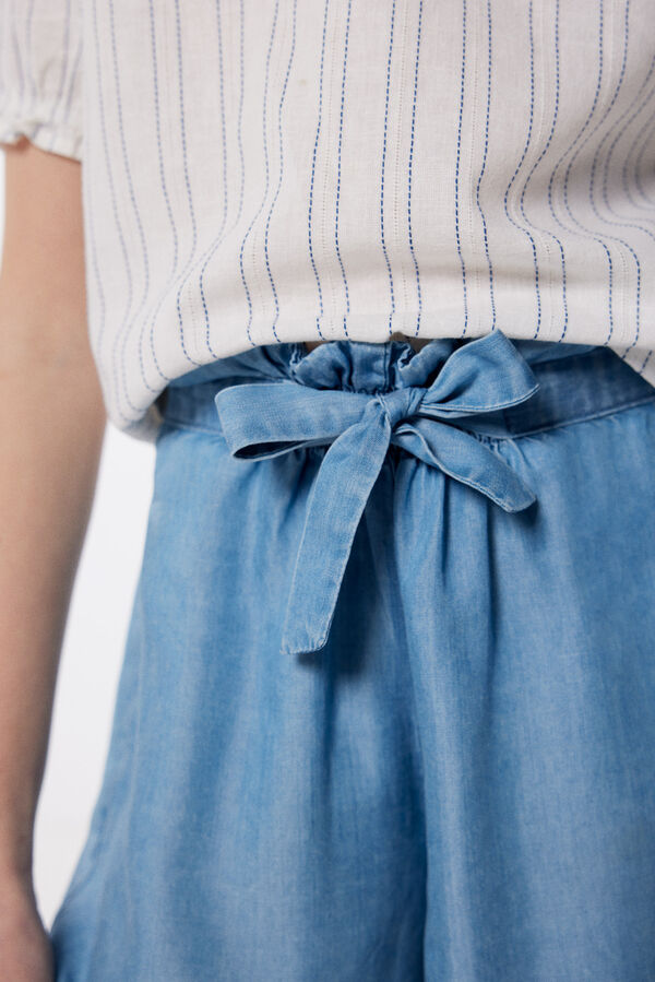 Springfield Kids Short denim ligero ni&ntilde;a azul