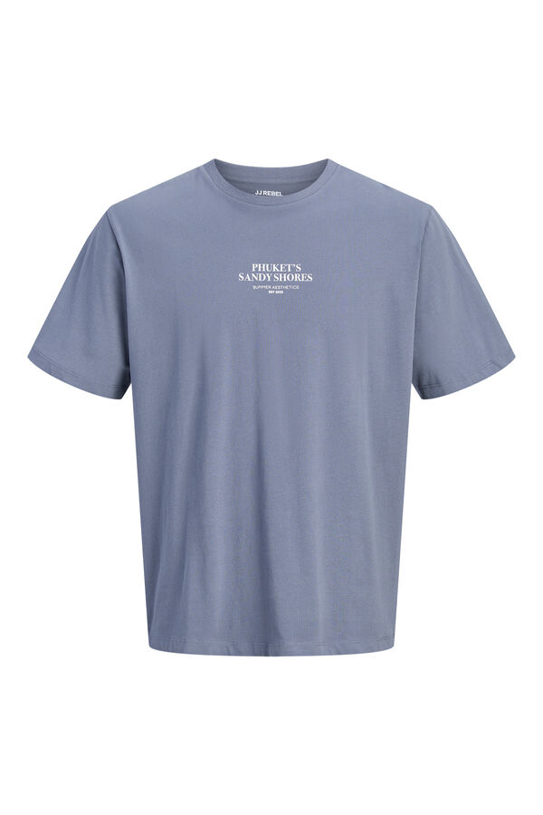 JJ REBEL Camiseta relaxed fit morado/lila