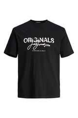 Jack & Jones PLUS T-shirt relaxed fit Plus preto