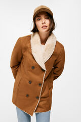 Springfield Abrigo Doble Faz Doble Abotonadura burdeos