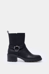Springfield Bot&iacute;n biker preto