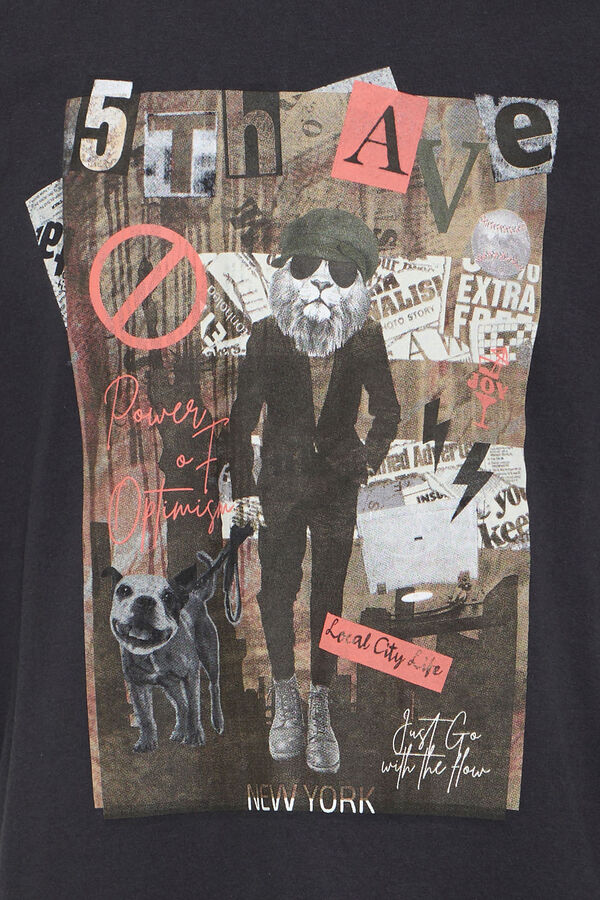 Blend Camiseta BHJALA negro