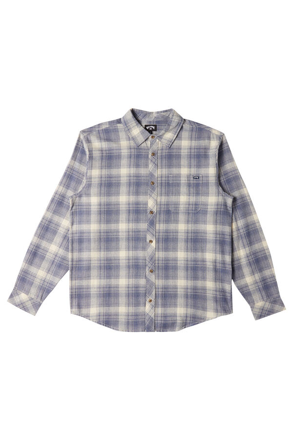 Billabong Camisa de franela para Hombre azul