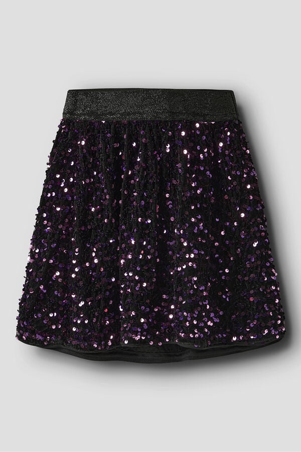 Name It Falda de lentejuelas de ni&ntilde;a fucsia