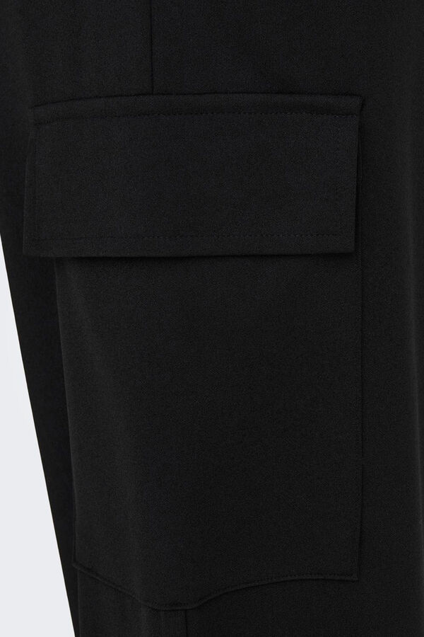 JDY Pantl&oacute;n largo negro