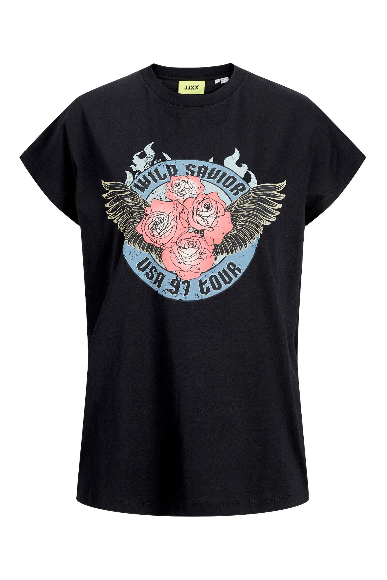 Jack & Jones Camiseta estampada com manga japonesa