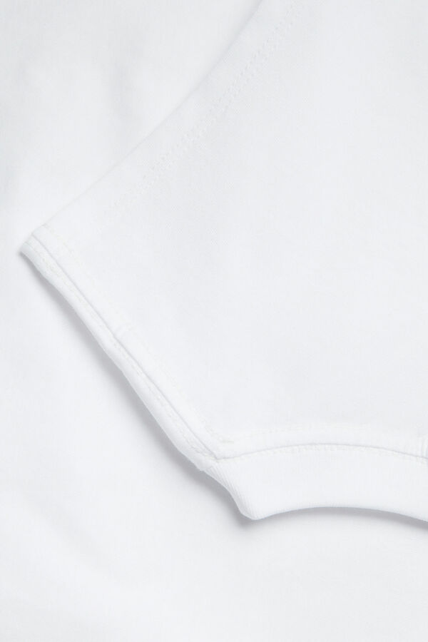 Jack & Jones Crop top sem mangas branco
