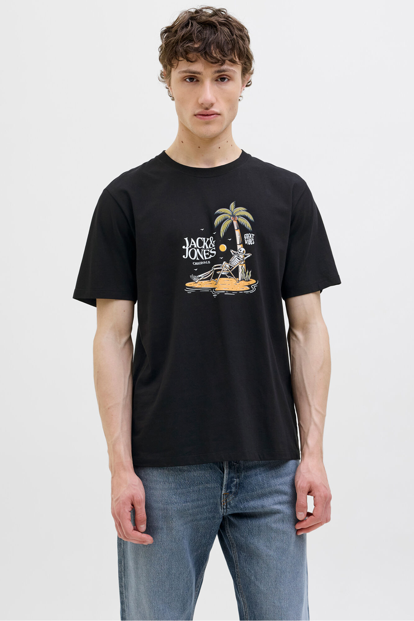 Jack & Jones Camiseta estampada regular fit
