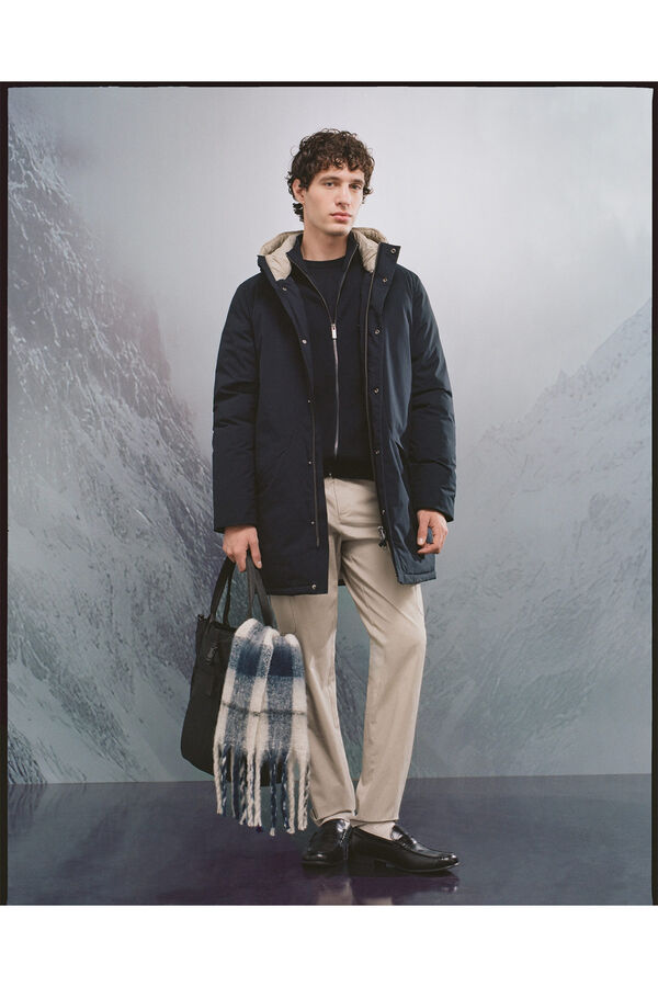 Springfield Chaqueta acolchada t&eacute;rmica azul