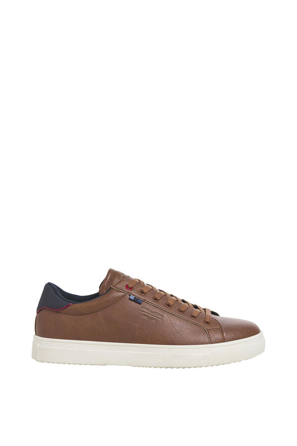Jack & Jones Zapatillas s&iacute;mil piel tostado