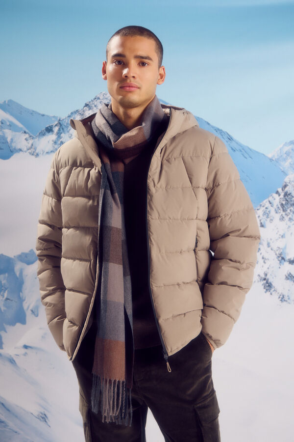 Springfield Casaco acolchoado t&eacute;rmico cru