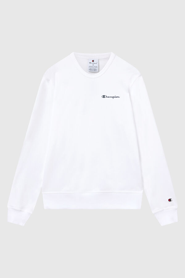 Champion Sweatshirt com gola caixa branco