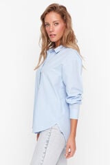 Trendyol Blusa fluida azul