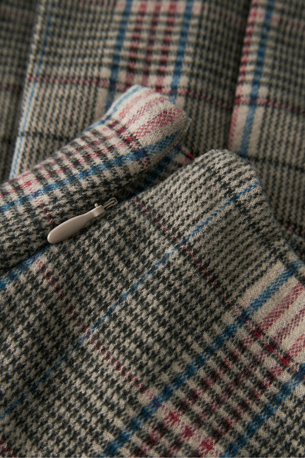 Name It Falda tableada de cuadros de ni&ntilde;a marr&oacute;n