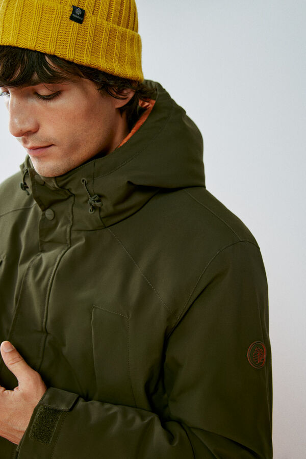 Springfield Parka acolchoada térmica cinza