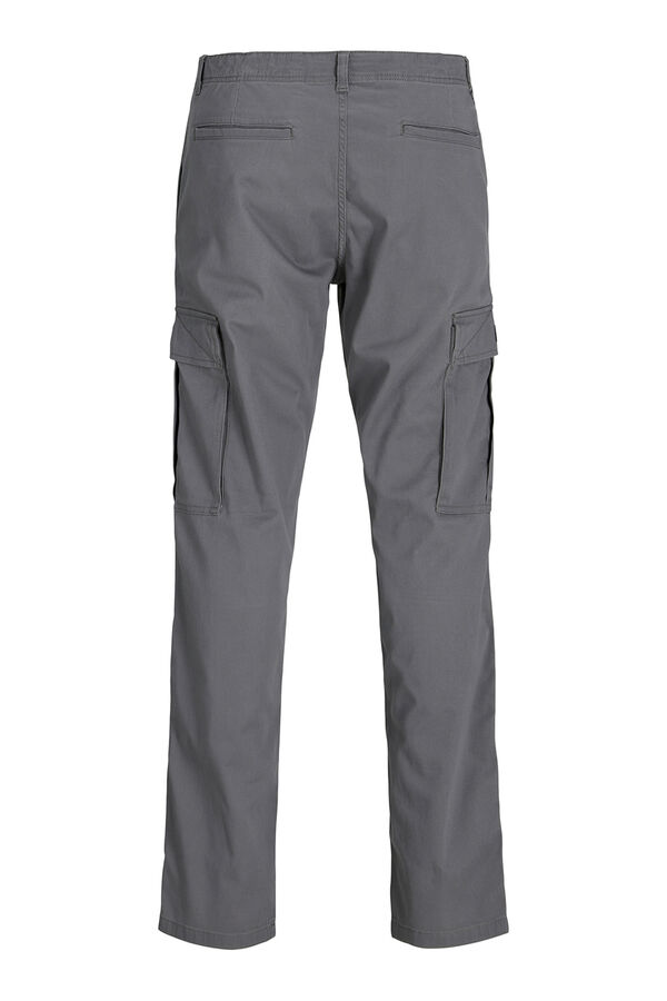 Jack & Jones Pantal&oacute;n cargo relaxed fit gris