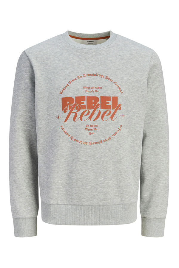 JJ REBEL Sudadera regular fit gris
