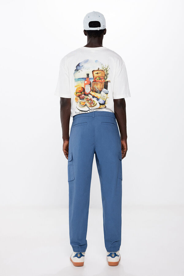 Springfield Pantal&oacute;n cargo ligero azul