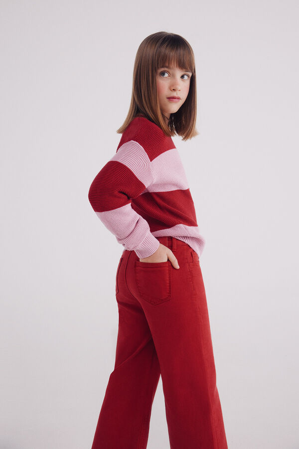 Springfield Kids Pantalon Culotte ni&ntilde;a rojo