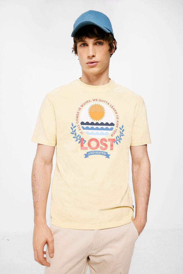 Springfield Camiseta lost amarillo