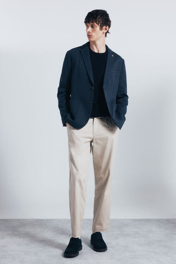 Springfield Blazer ojo de perdiz azul