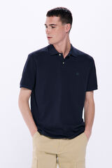 Springfield Polo piqu&eacute; b&aacute;sico regular fit azul