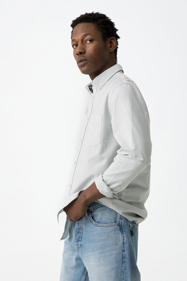 Tiffosi Camisa slim fit verde