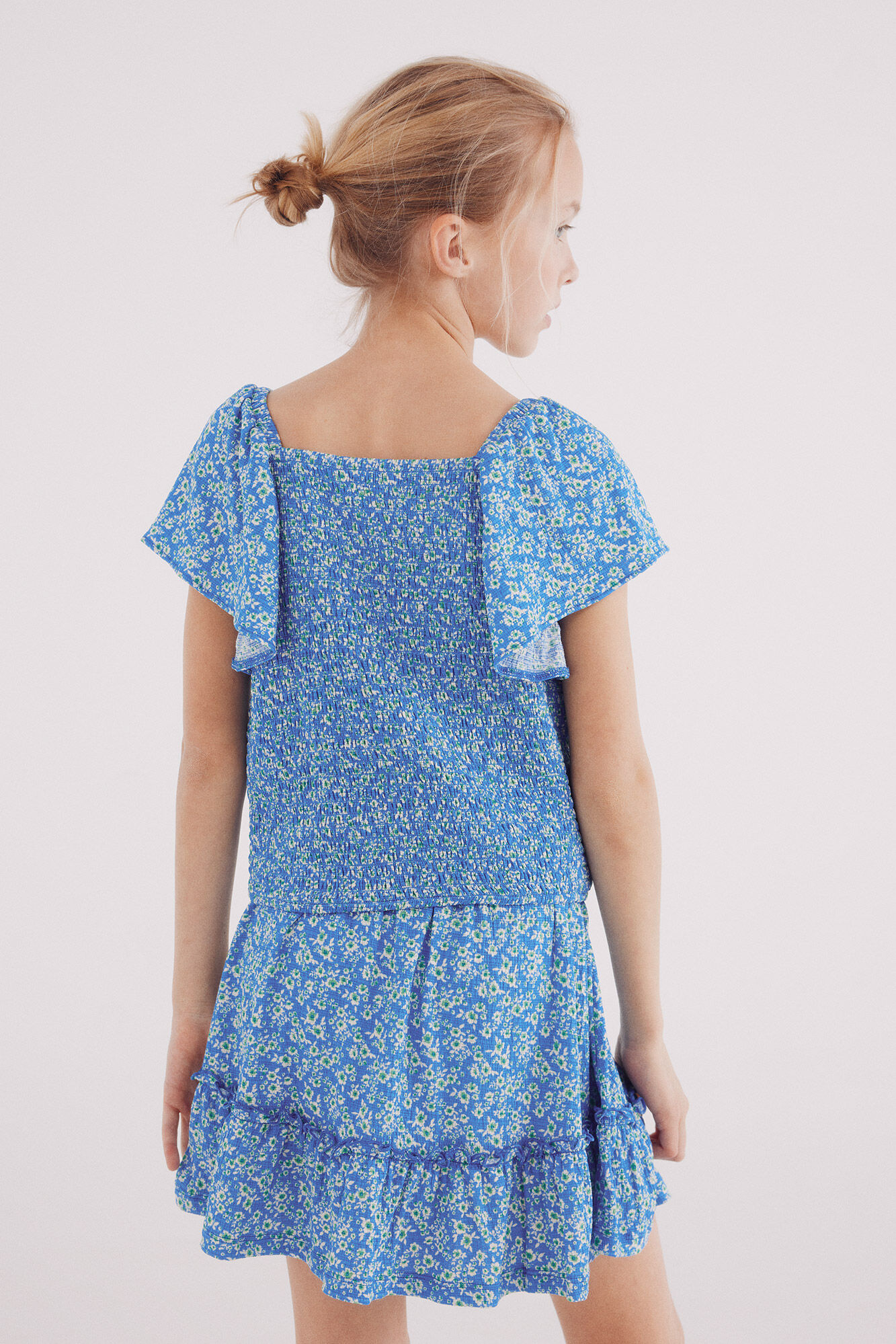 Springfield Kids Top volantes estampado ni&ntilde;a