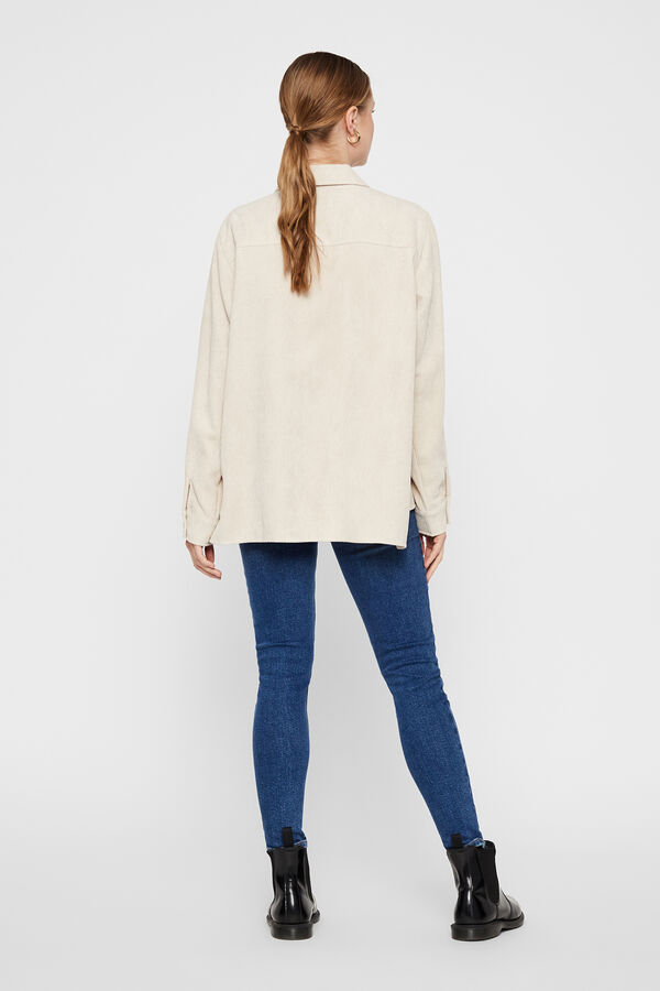 Pieces Sobrecamisa de pana gris