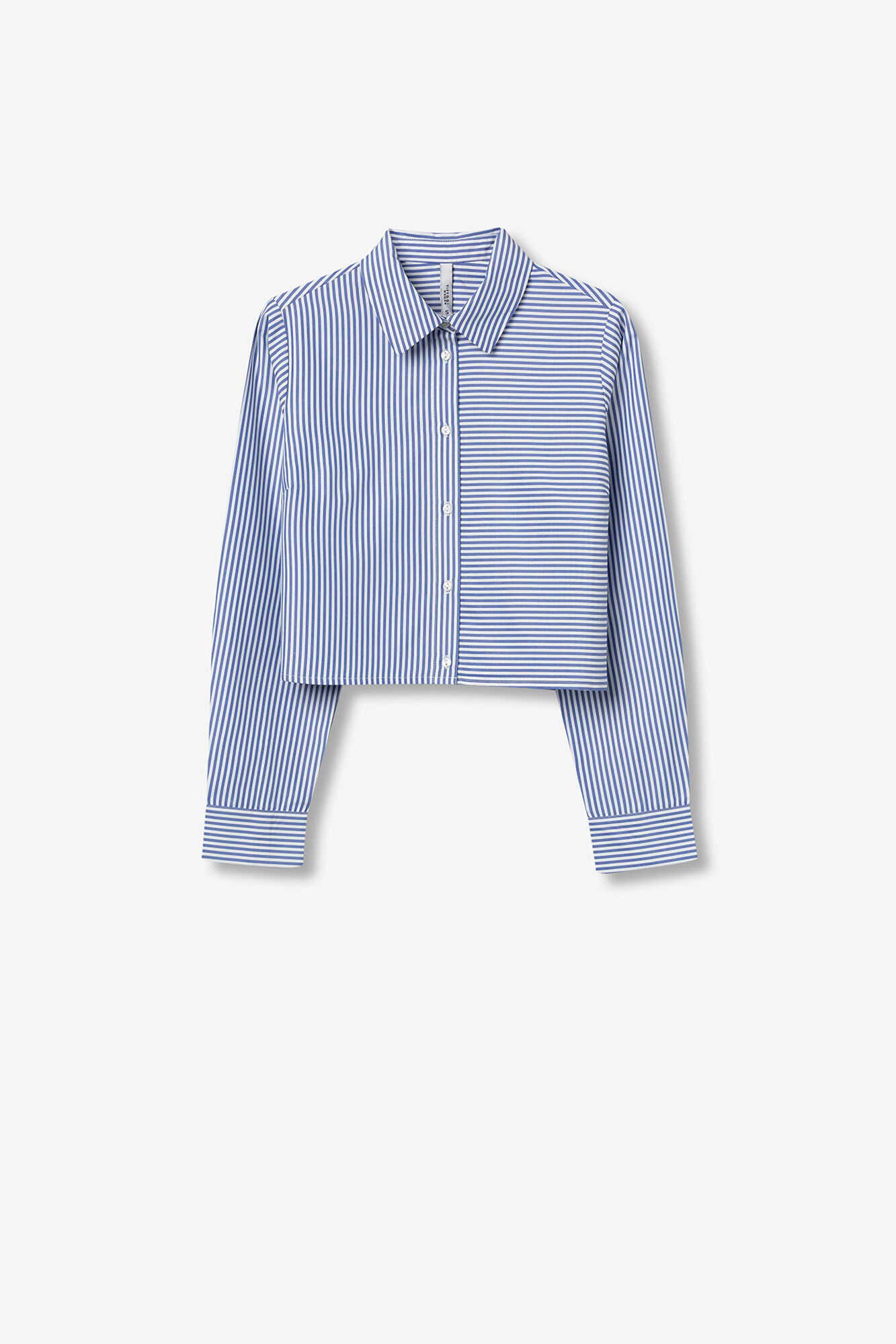 Tiffosi Young Camisa Cropped a rayas