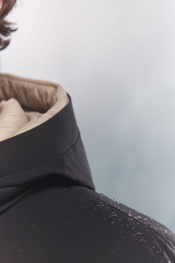 Springfield Chaqueta acolchada t&eacute;rmica negro