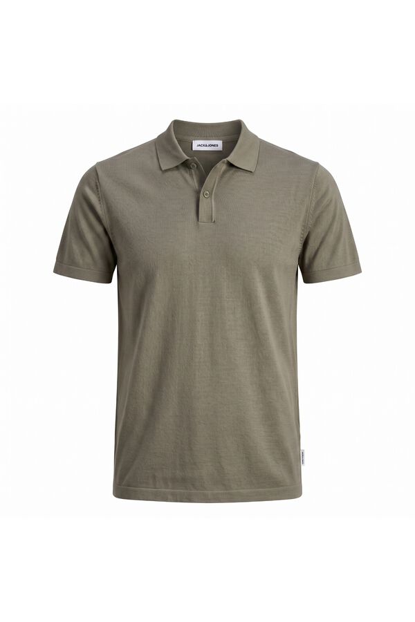 Jack & Jones Polo de malha regular fit estampado