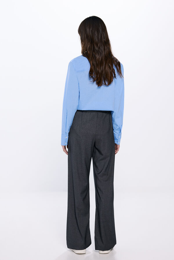 Springfield Pantal&oacute;n chino goma cintura gris