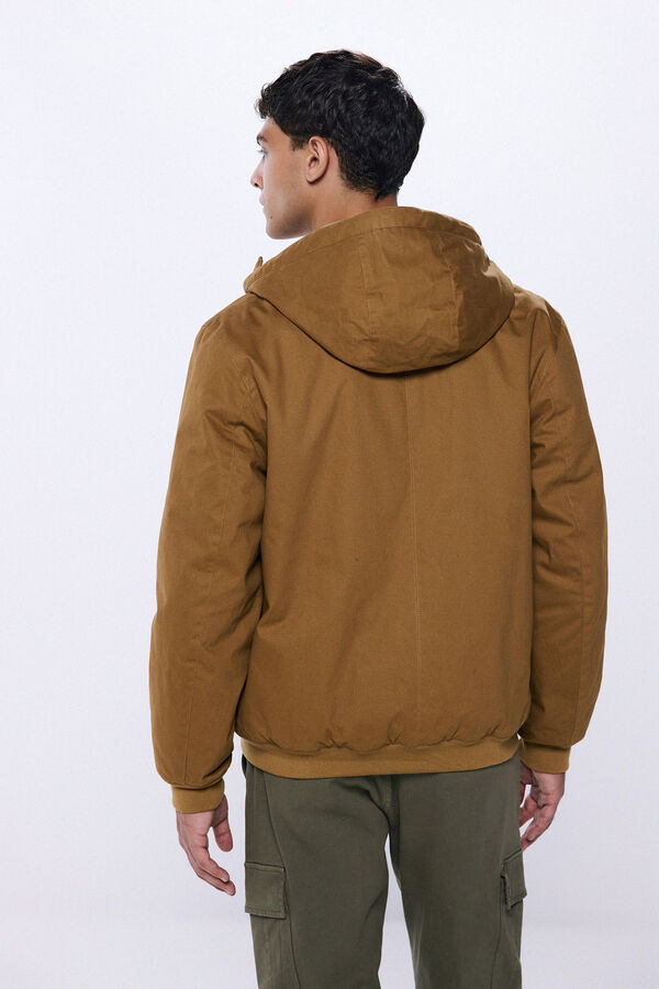 Springfield Jaqueta acolchoada de algodão cru