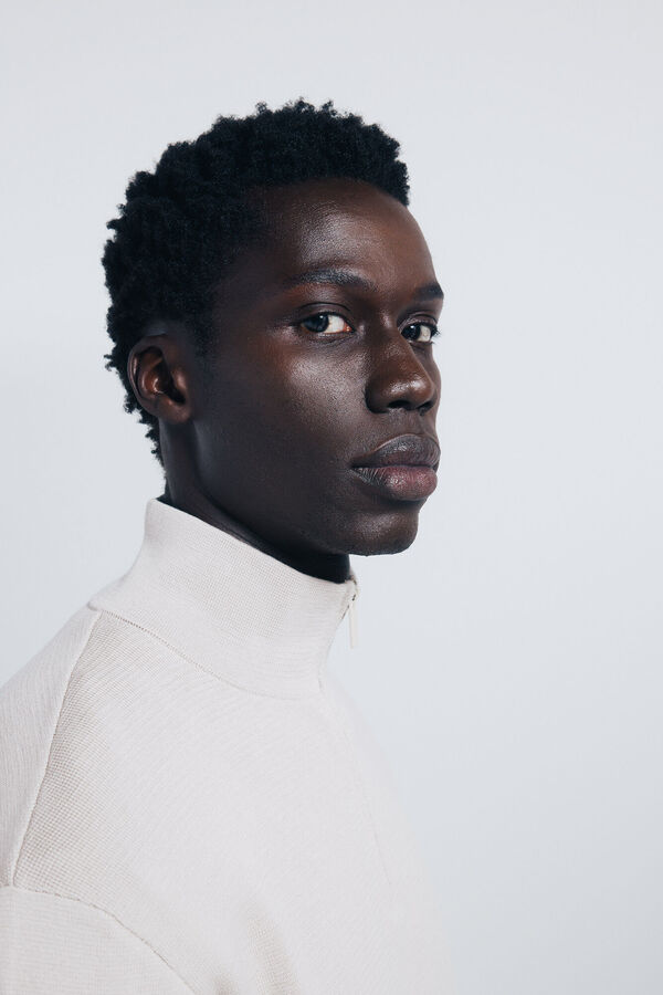 Springfield Jersey cremallera milano nude