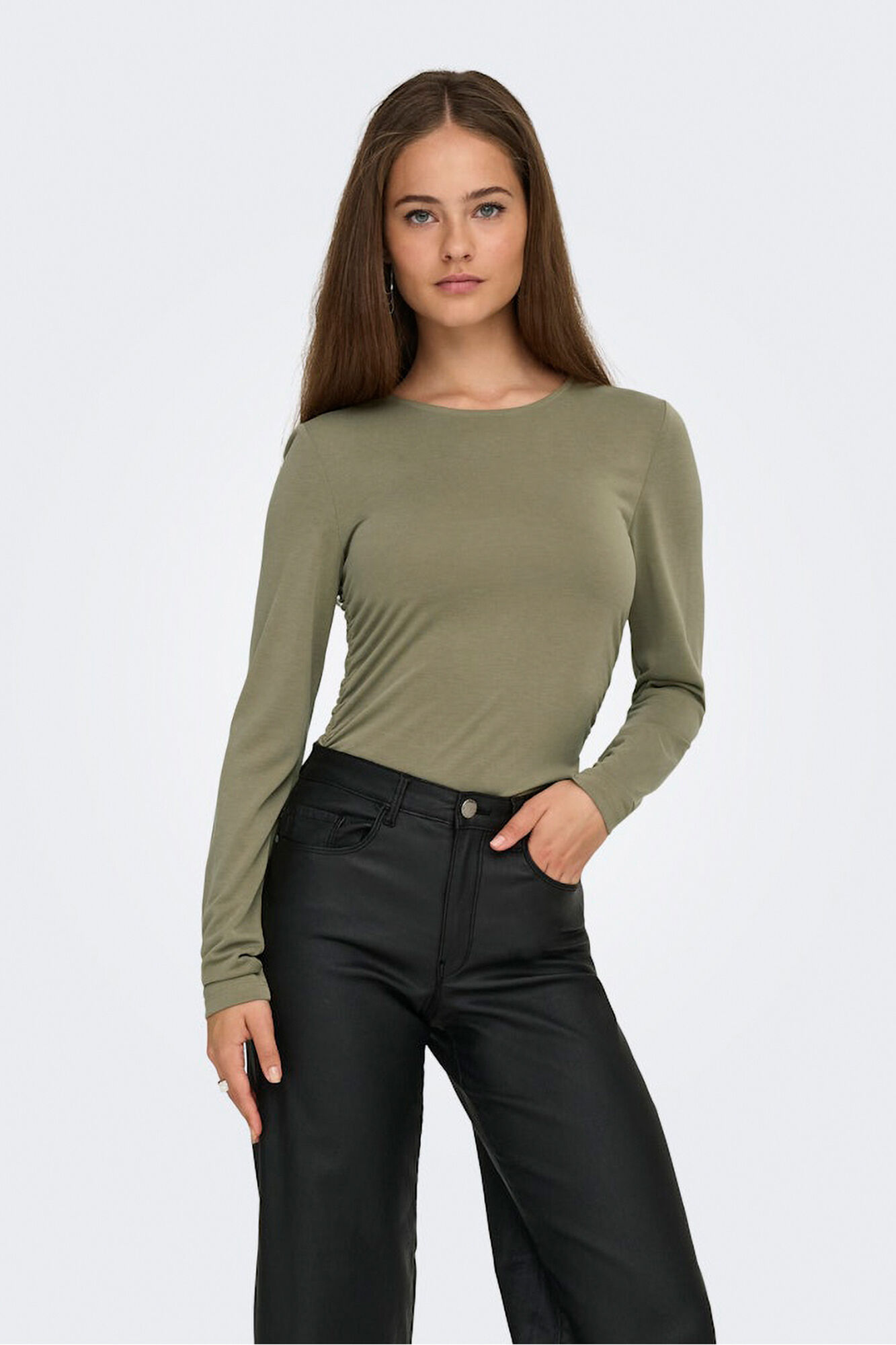 Only Top de manga comprida manga