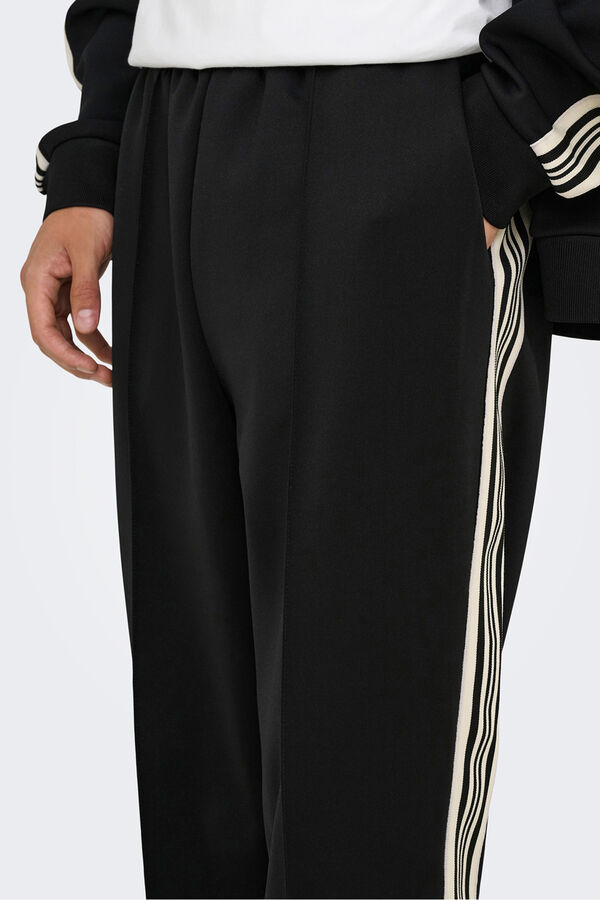 Only & Sons Pantal&oacute;n largo ch&aacute;ndal negro