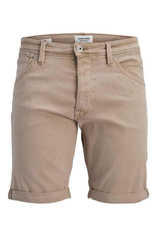 Jack & Jones Bermuda regular vuelta beige