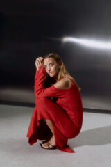 High Spirits Vestido "Sienna" rojo