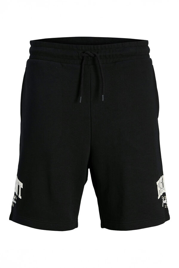 Jack & Jones Shorts estilo jogger com ajuste relaxado preto