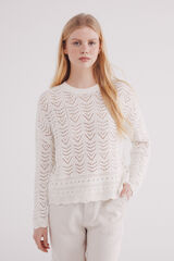 Springfield Jersey pointelle blanco