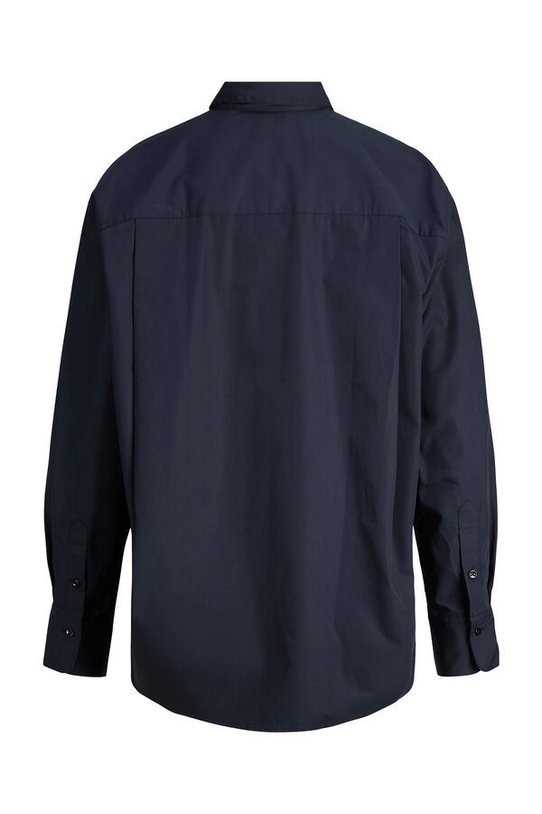 Jack & Jones Camisa popel&iacute;n negro