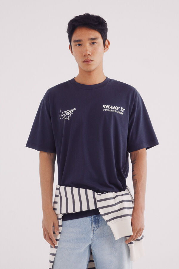 Springfield Camiseta shake it azul